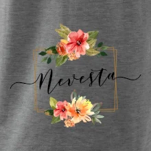 Nevesta štvorec oranžový