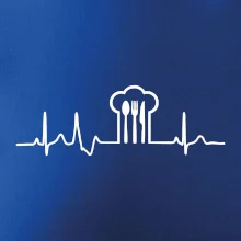 EKG kuchár čiapky a príbory
