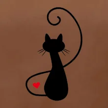 Zamilovaná mačka spredu Zamilovaná mačka spredu