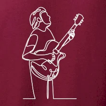 Gitarista jedným ťahom