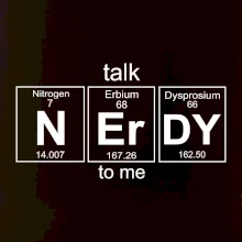 Talk nerdy - periodická tabuľka