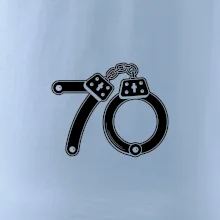 Narodeninové tričko pre policajta - putá 70