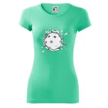 Florbal lopta v triku Florbal lopta v triku