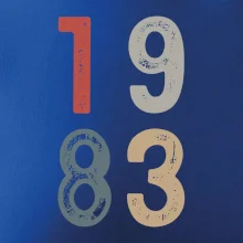 Vintage číslica 1983