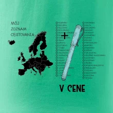 Môj cestovný zoznam - Európa