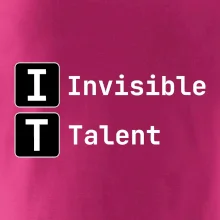 IT Nápis Invisible Talent