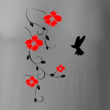 Kvetina a vtáčik