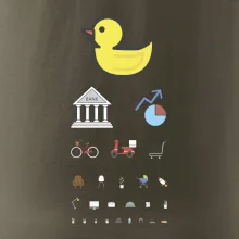 Očný test rôzne veci