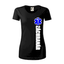 Nápis Záchranár + hviezda