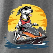 Chrt na vodnom skútri