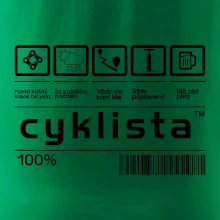 Čiarový kód - cyklista