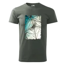 Farebné nebo - stožiare vysokého napätia