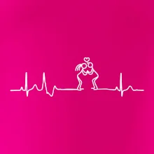 EKG zamilovaný pár EKG zamilovaný pár