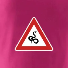 Dopravná značka - Pozor had