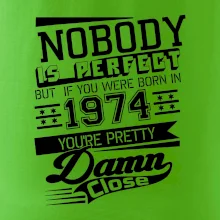Nobody is perfect - 1974