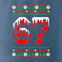 67 vianočný motív