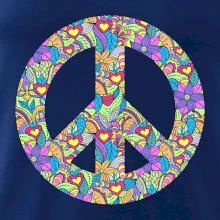 Peace symbol mandela