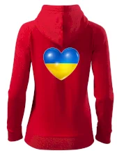 Ukrajina srdce vlajka