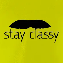 Stay Classy - mustache