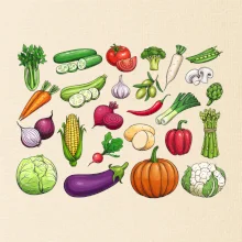 Zelenina zo záhradky