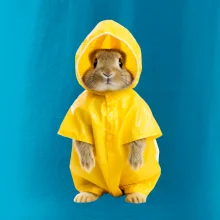 Králik v pláštenke