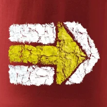 Párová turistická značka žlutá