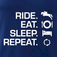 Ride Eat Sleep Repeat Kôň