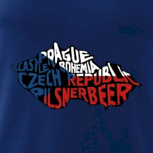 Mapy - názvy miest - Česko