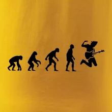 Evolúcia gitarista - výskok Evolúcia gitarista - výskok