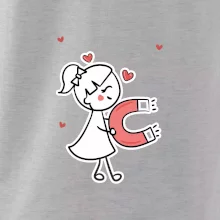 Párový motív - panáčik a magnet