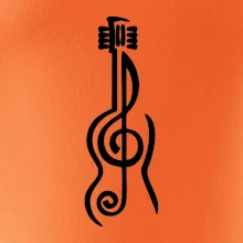 Husľový kľúč gitara Husľový kľúč gitara