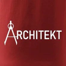 Architekt nápis