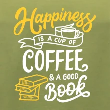 Happiness is a Cup of Coffee and a Good Book