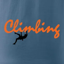 Climbing písací text Climbing písací text