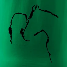 Kôň a ja silueta Kôň a ja silueta