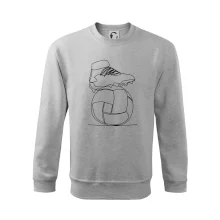 Futbalová lopta kopačka jedným ťahom Futbalová lopta kopačka jedným ťahom