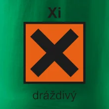 Xi Dráždivý - Výstražná tabuľka na tričku