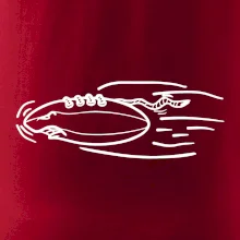 Americký futbal letiaca lopta Americký futbal letiaca lopta