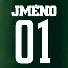 Futbalový dres - vlastné meno a číslo