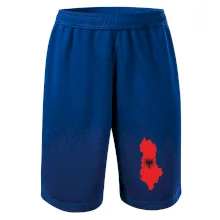 Albánsko mapa a znak Albánsko mapa a znak