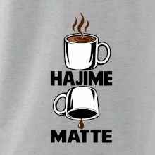 Hajime matte káva judo