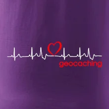 Moje srdce bije pre Geocaching -Text