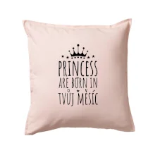 Princesses are born in (Vlastný nápis mesiac narodenia)