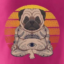 Yoga meditace - pug