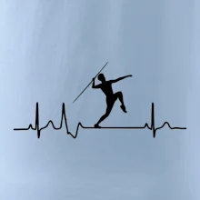 EKG hod oštepom muž