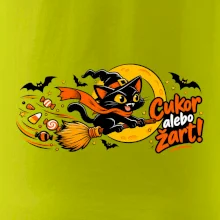 Cukor alebo žart - čierna mačka na metle