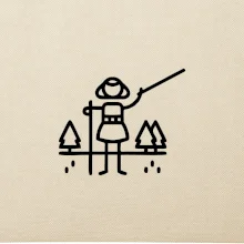 Nordic walking ikona