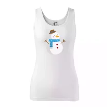 Snehuliak so šálom