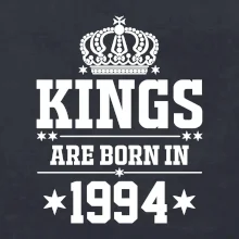 Kings are born in 1994