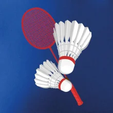 Bedminton - pálka a košík